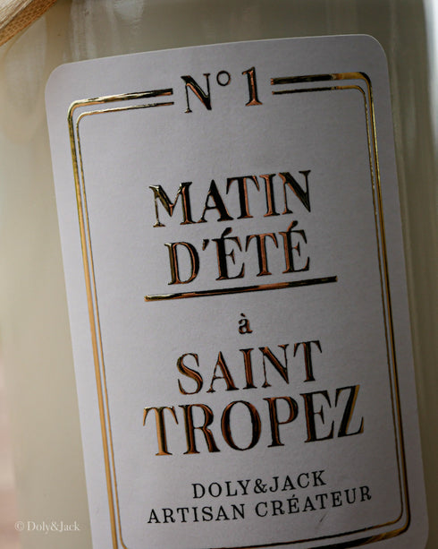 Bougie Matin d'Été à Saint-Tropez